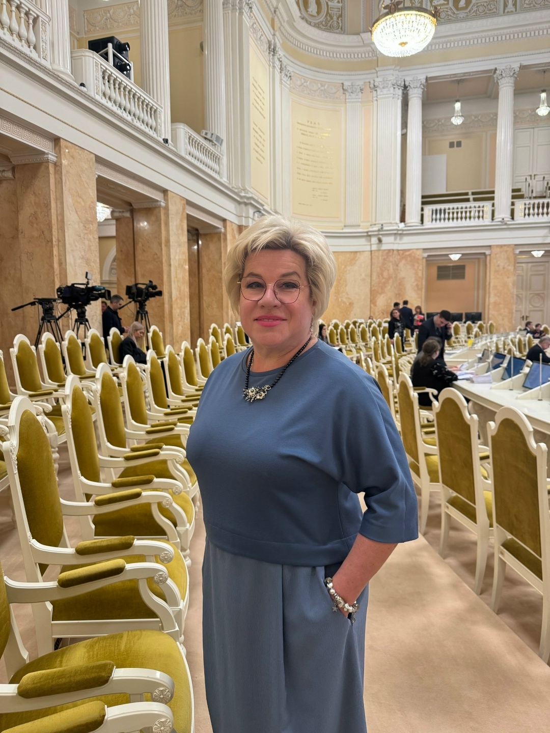 Что обсуждали с коллегами на заседании петербургского парламента сегодня?